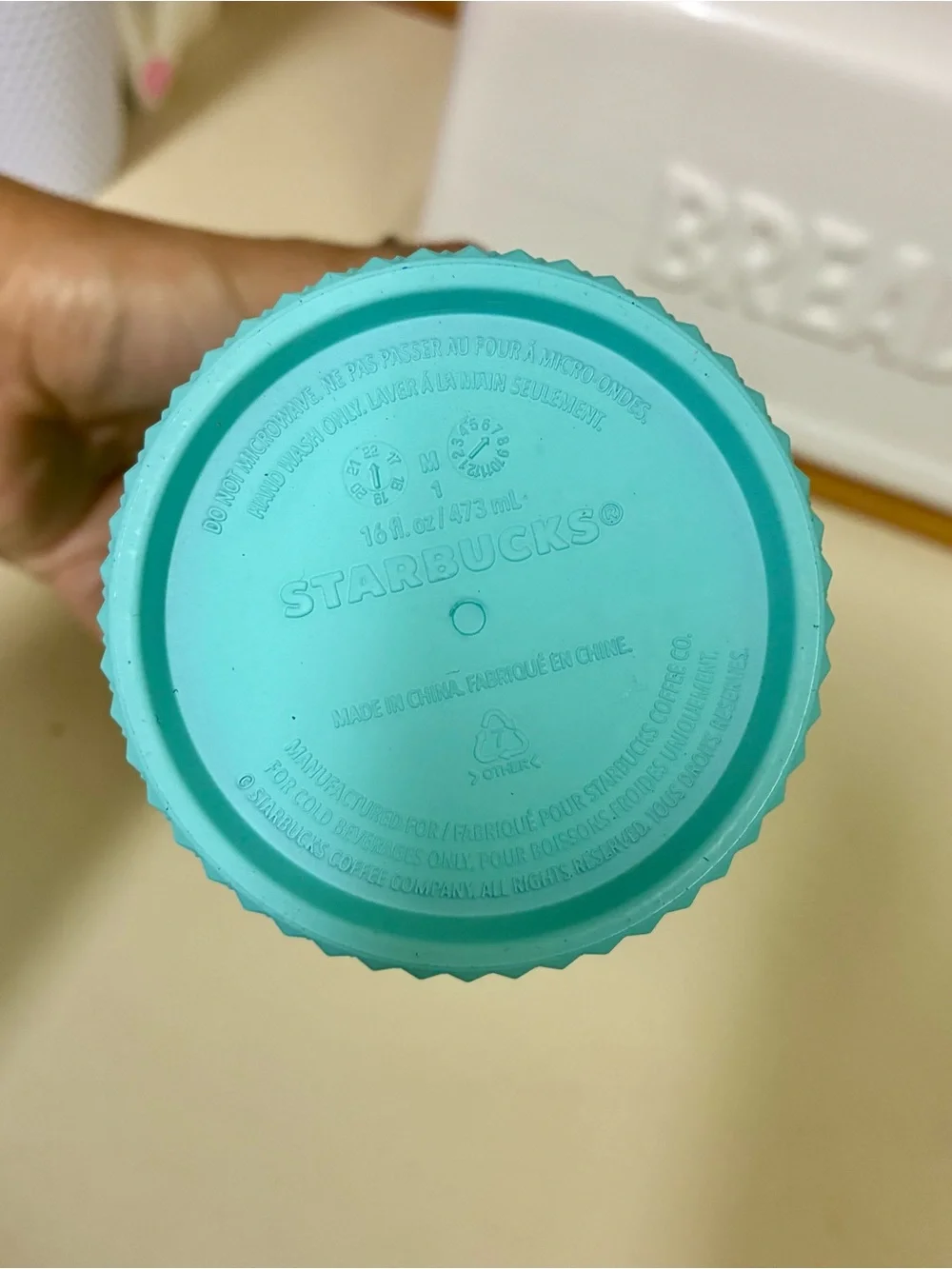 Starbucks 2023 winter blue ombré studded Grande 16oz Tumbler Elsa. Like new!